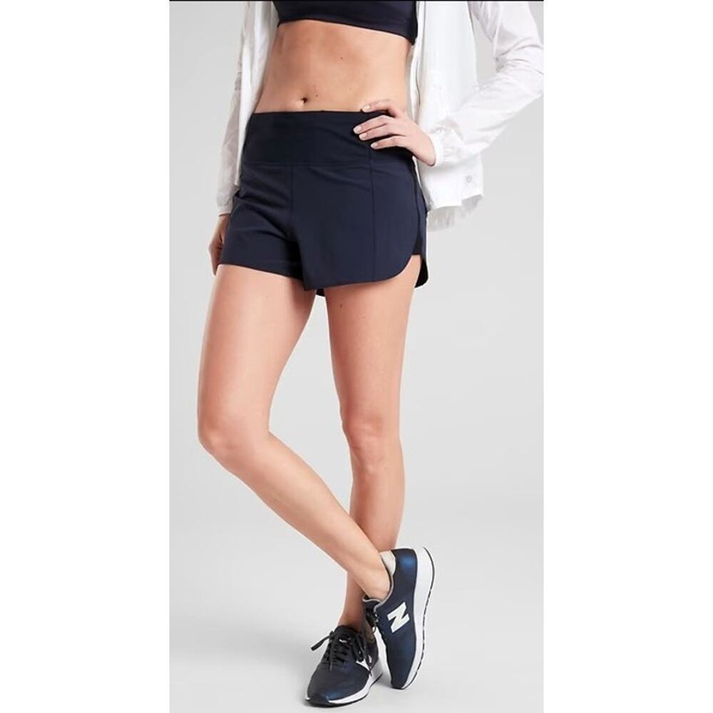 ATHLETA Running Free Short 3.5" Active Workout Training Running Size XS
